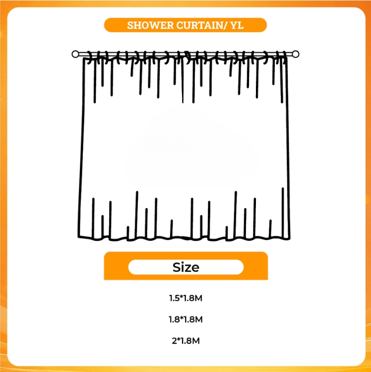 3D shower curtain - Heartstopper Store