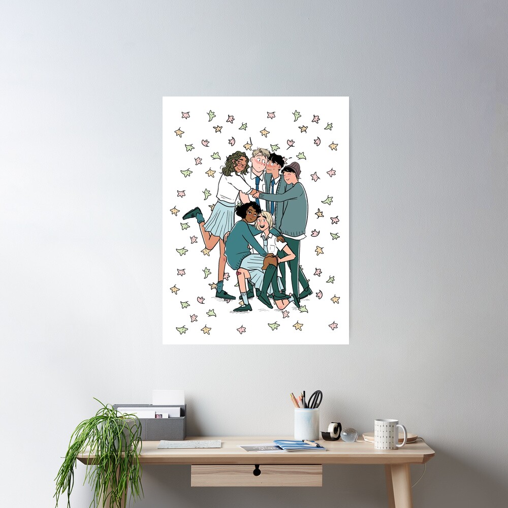 Nick And Charlie Heartstopper Color Poster - Image 2