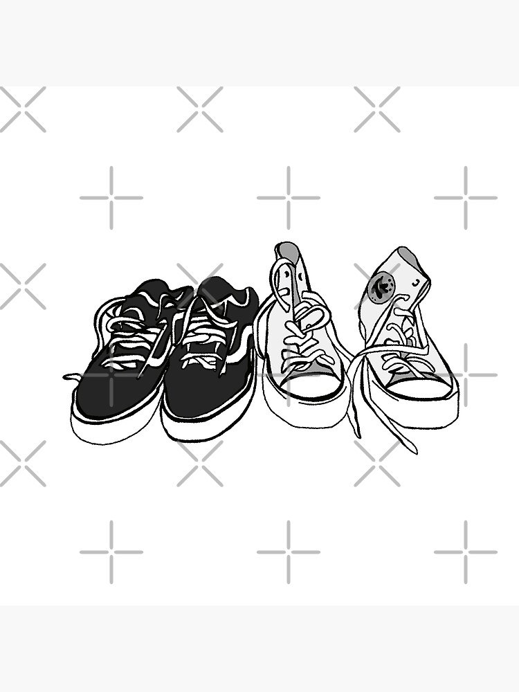 Heartstopper Shoes Throw Pillow - Image 2