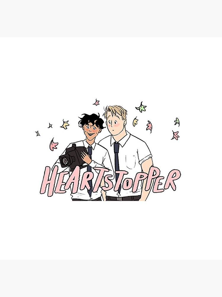 Heartstopper Nick And Charlie Throw Pillow - Image 2
