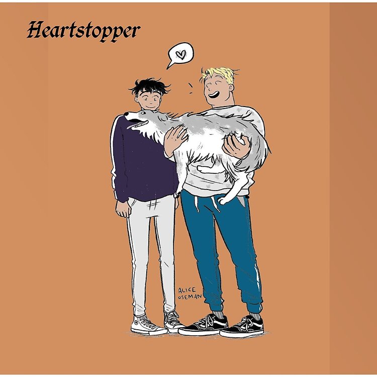 Heartstopper Hug Dog Tote Bag - Image 2