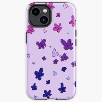 Heartstopper Flowers And Hearts Iphone Case