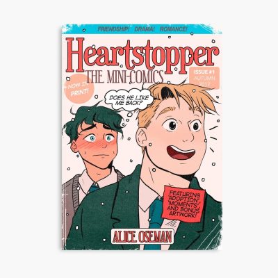Heartstopper Comics Cover Art By Alcie Oseman Poster