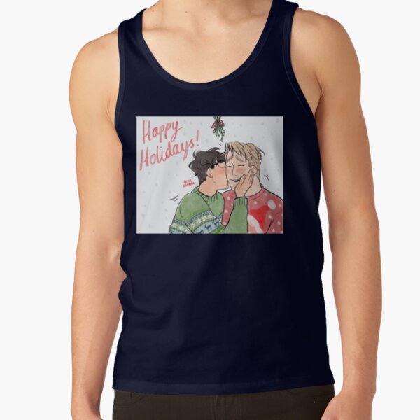 Happy Holidays Tank Top - Image 5