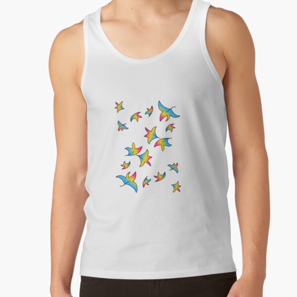 Pan Pride Flag Heartstopper Leaves Tank Top