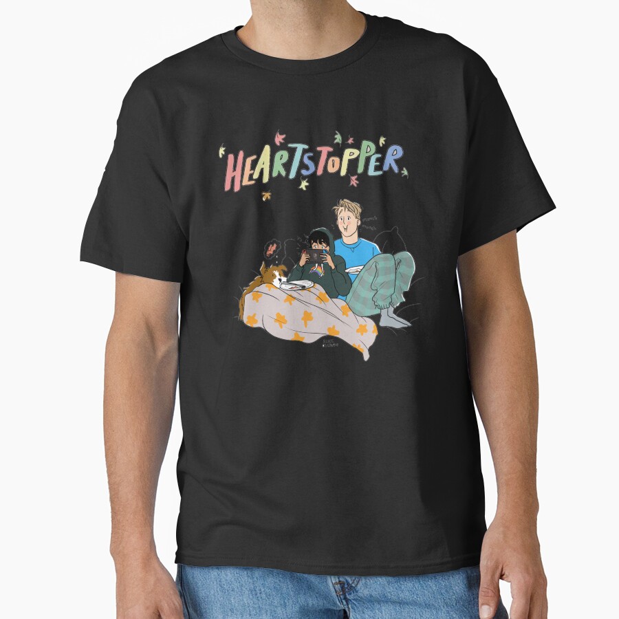 Heartstopper Sweet Couple T-shirt - Image 2