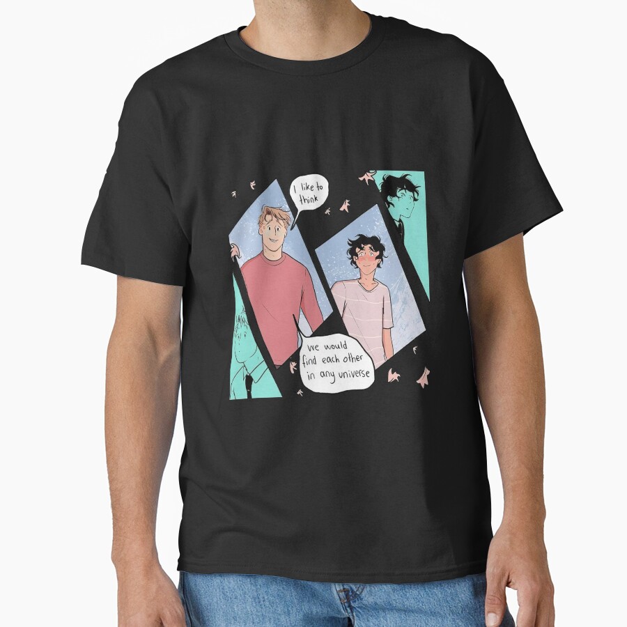 Nick And Charlie Heartstopper T-shirt - Image 2