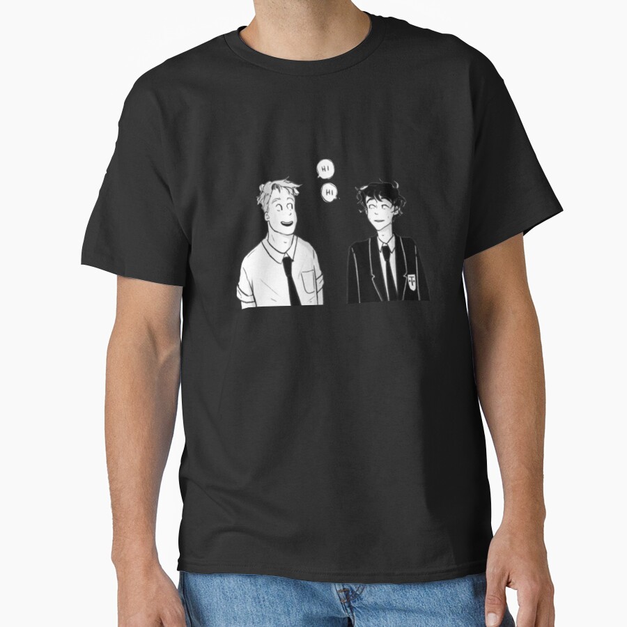 Cute Couple Heartstopper T-shirt - Image 3