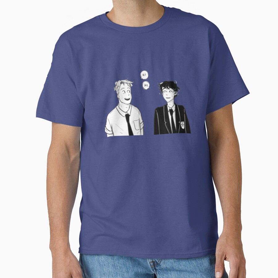 Cute Couple Heartstopper T-shirt - Image 4