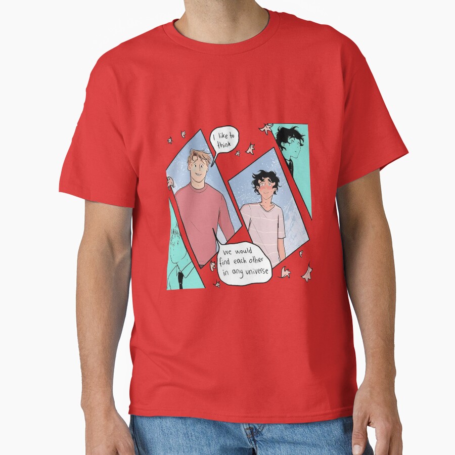 Nick And Charlie Heartstopper T-shirt - Image 5