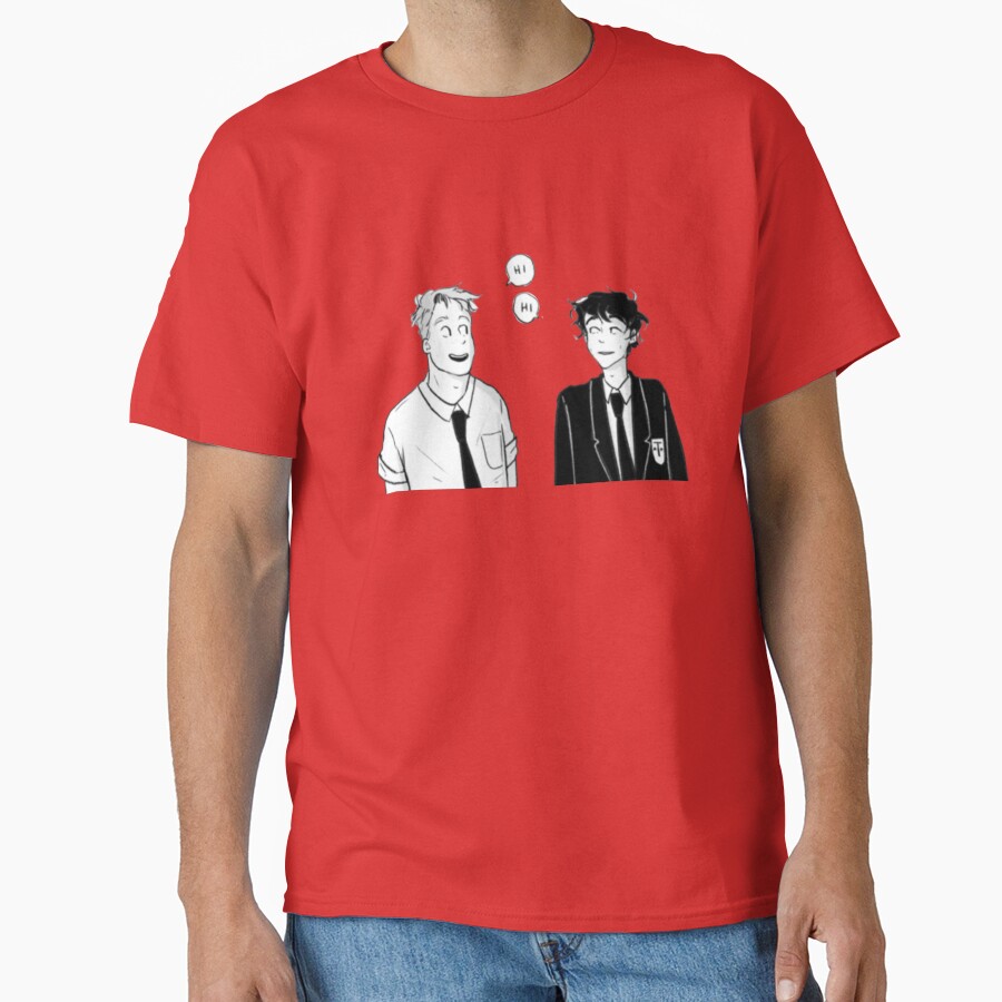 Cute Couple Heartstopper T-shirt - Image 5