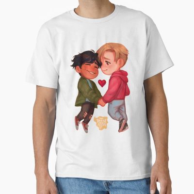 Heartstoppers Fan Art Nick And Charlie T-shirt