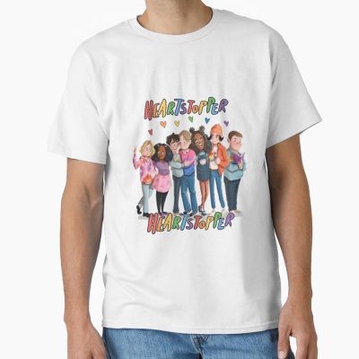 Heartstopper Fanart Sticker T-shirt