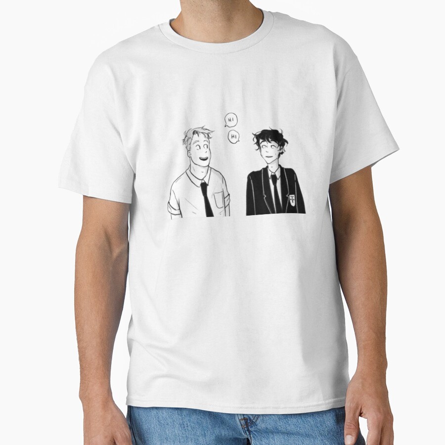 Cute Couple Heartstopper T-shirt - Image 2