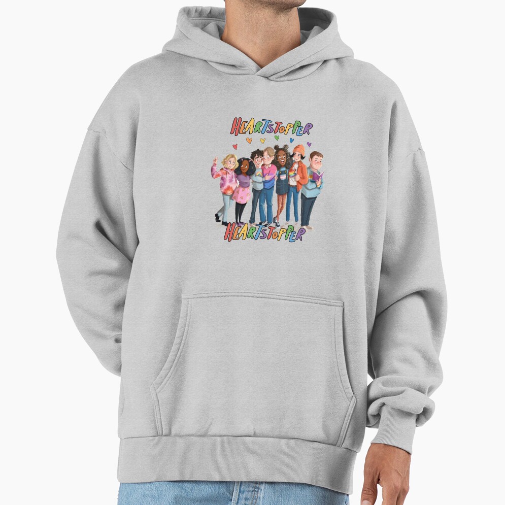 Heartstopper Fanart Sticker Hoodie - Image 4