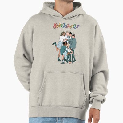 Heartstoppe Couple With Friends Hoodie