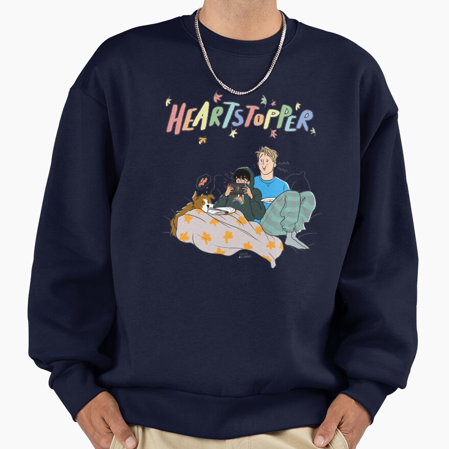 Heartstopper Sweet Couple Sweatshirt - Image 5