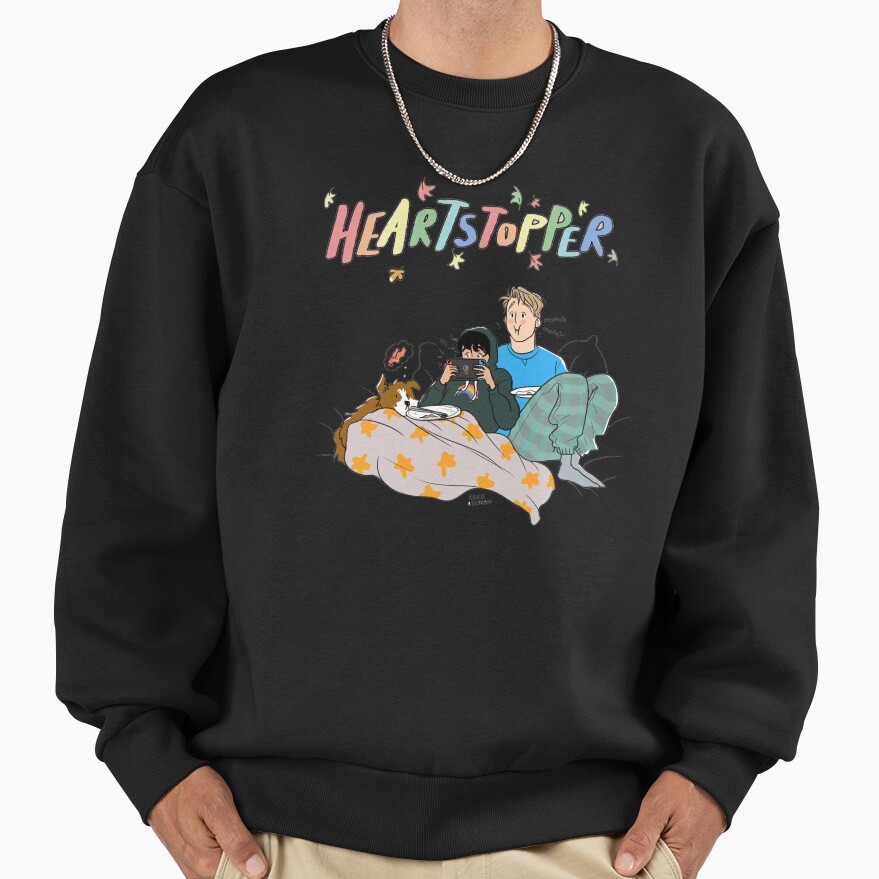 Heartstopper Sweet Couple Sweatshirt - Image 2