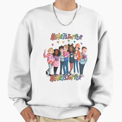 Heartstopper Fanart Sticker Sweatshirt