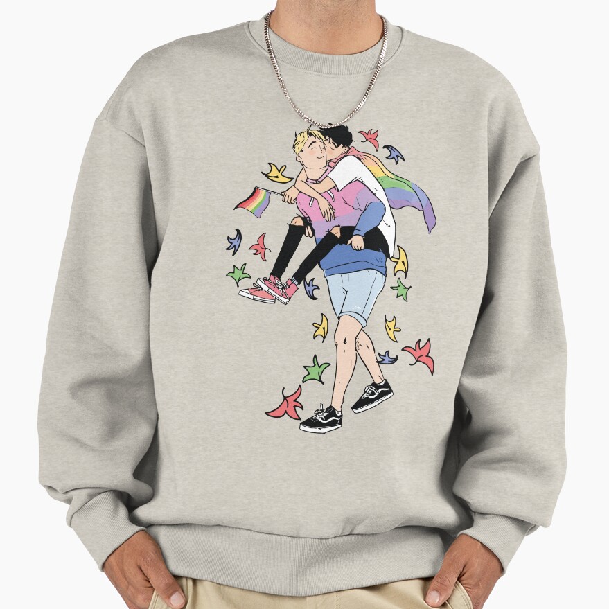 Nick And Charlie Pride Sweatshirt - Image 3