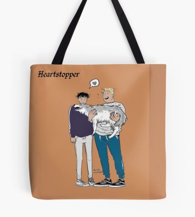 Heartstopper Hug Dog Tote Bag