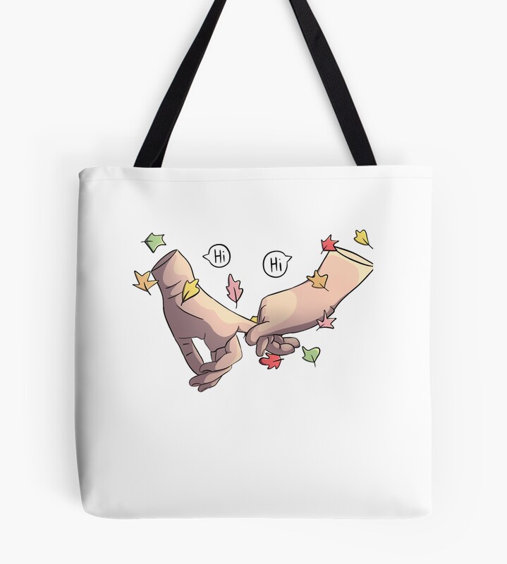 Heartstopper Hands Tote Bag