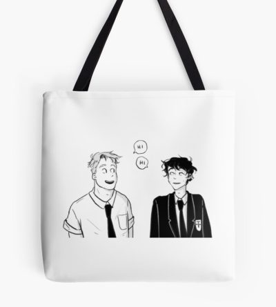 Heartstopper Cute Couple Tote Bag