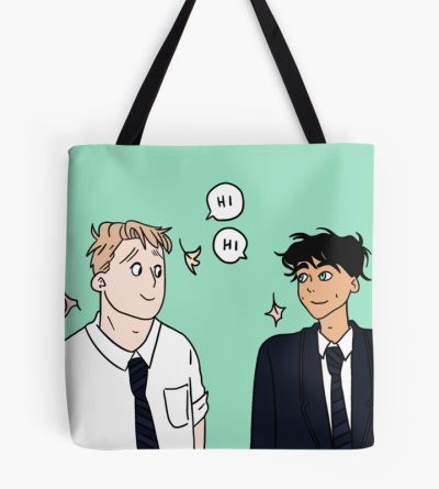 Nick And Charlie Heartstoppe Tote Bag