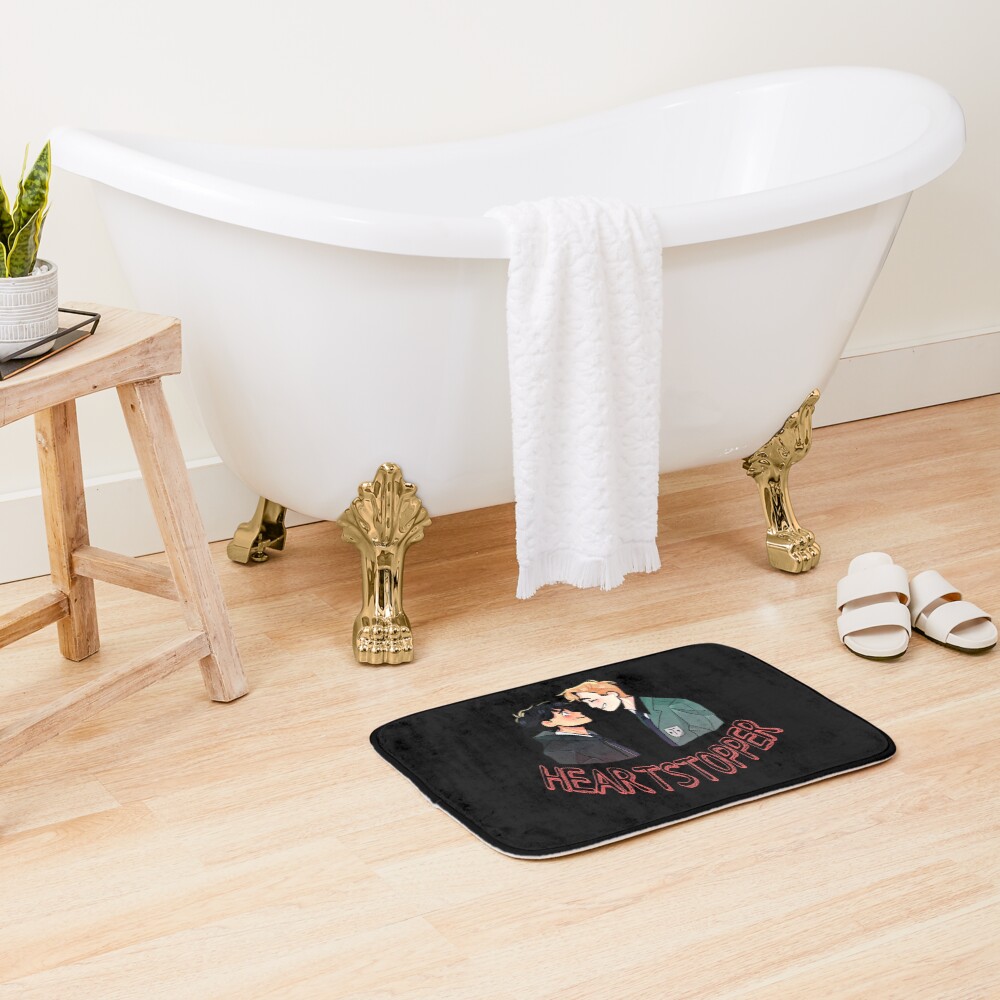 Heartstoppe Lovely Bath Mat - Image 2