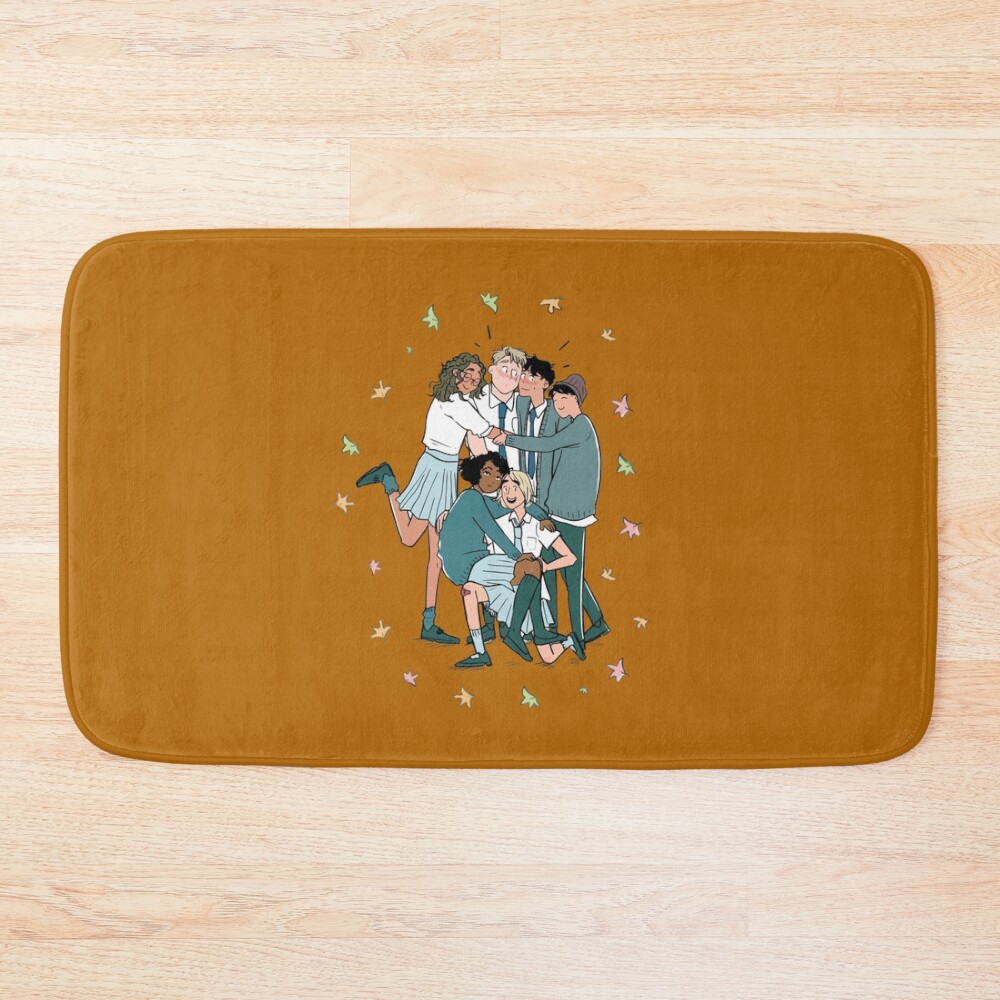 Heartstopper Heartstopper Gang Bath Mat