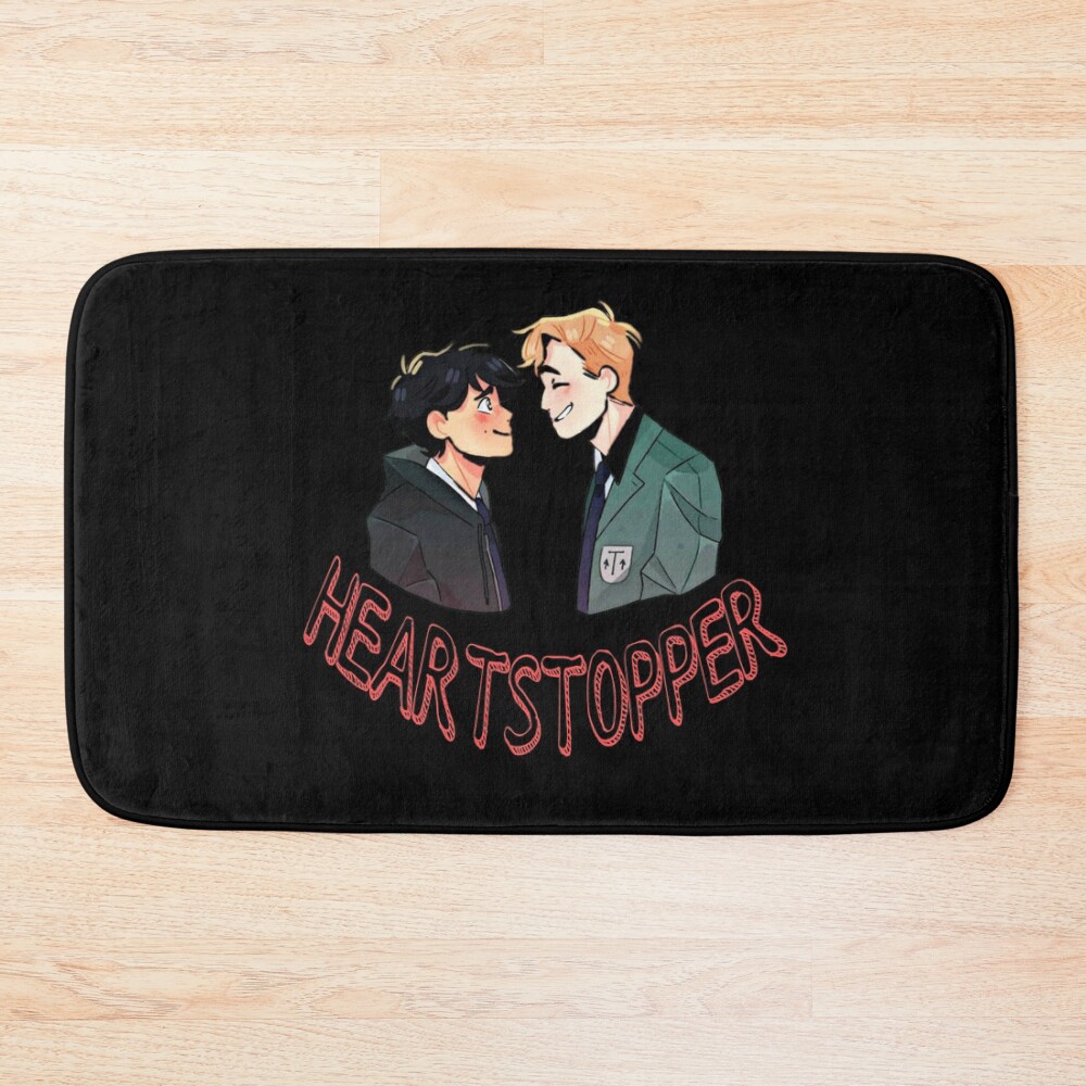 Heartstoppe Lovely Bath Mat