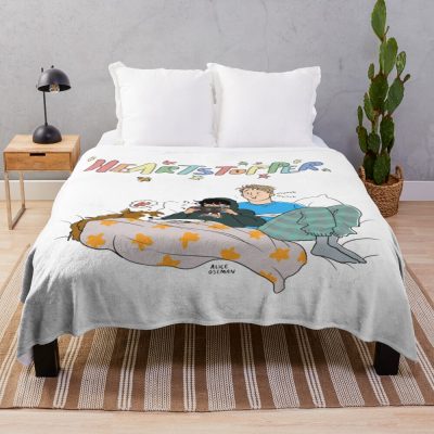 Heartstopper Sweet Couple Throw Blanket