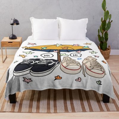 Heartstoppe Hi Two Shoes Throw Blanket