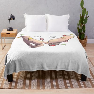 Heartstopper Hands Throw Blanket