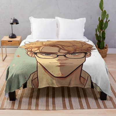 Heartstoppe Art Nick Throw Blanket