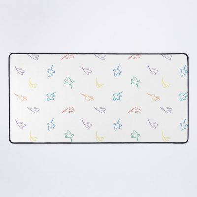 Heartstopper Rainbow Leaves Mouse Pad