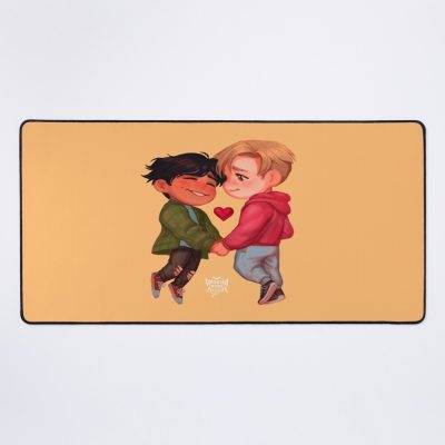 Heartstoppers Fan Art Nick And Charlie Mouse Pad