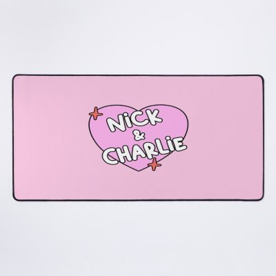 Nick And Charlie Heartstopper Name Mouse Pad