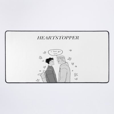 Heartstopper Couple Mouse Pad