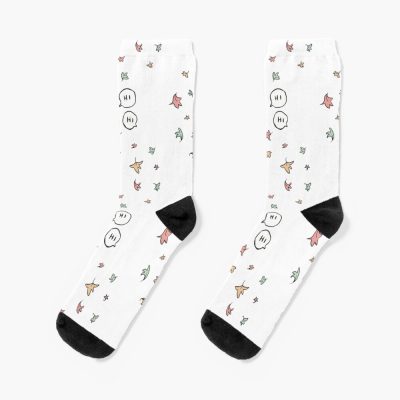 Heartstopper Hi And Leaves Sock