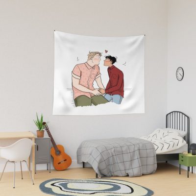 Heartstopper Lovely Couple Tapestry