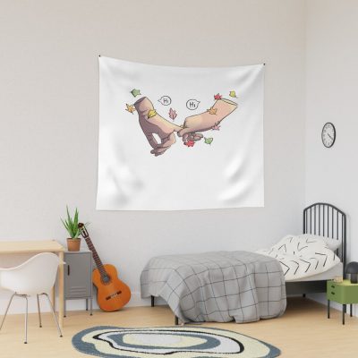 Heartstopper Hands Tapestry