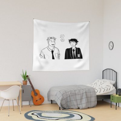 Heartstopper Cute Couple Tapestry