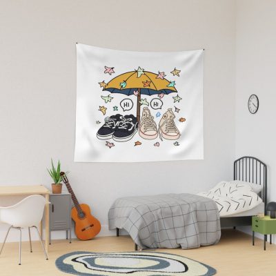 Heartstoppe Hi Two Shoes Tapestry