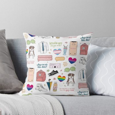 Heartstoppe Netflix Throw Pillow