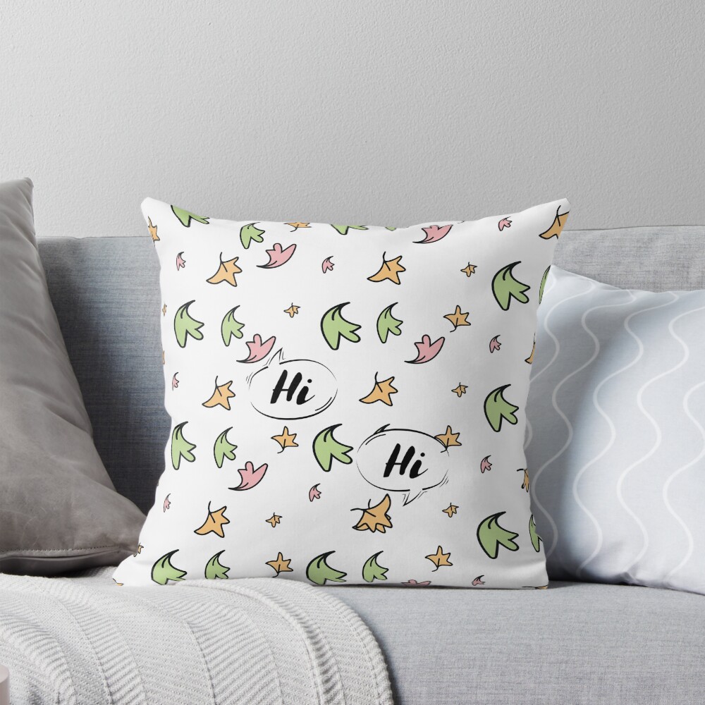 Heartstopper Leaves Throw Pillow