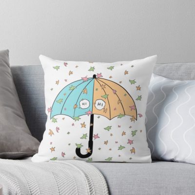 Heartstopper Umbrella Throw Pillow