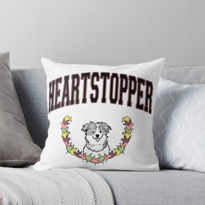 Heartstopper Varsity Inspired Throw Pillow