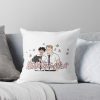 Heartstopper Nick And Charlie Throw Pillow