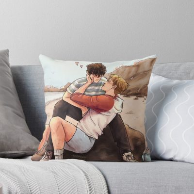 Nick And Charlie Throw Pillow